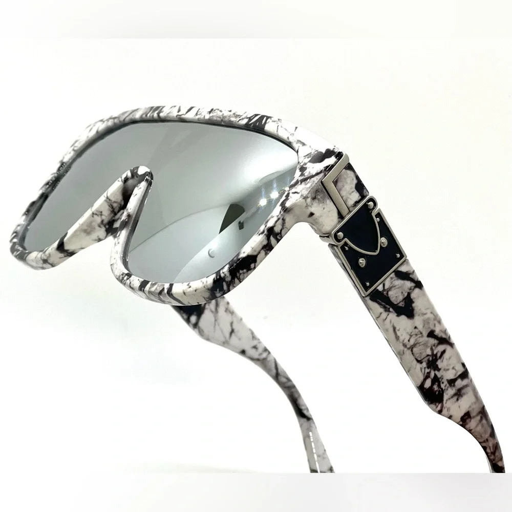 Sunglasses oversized Men Women Shades single lens Fashion Designer‎ Flat lens